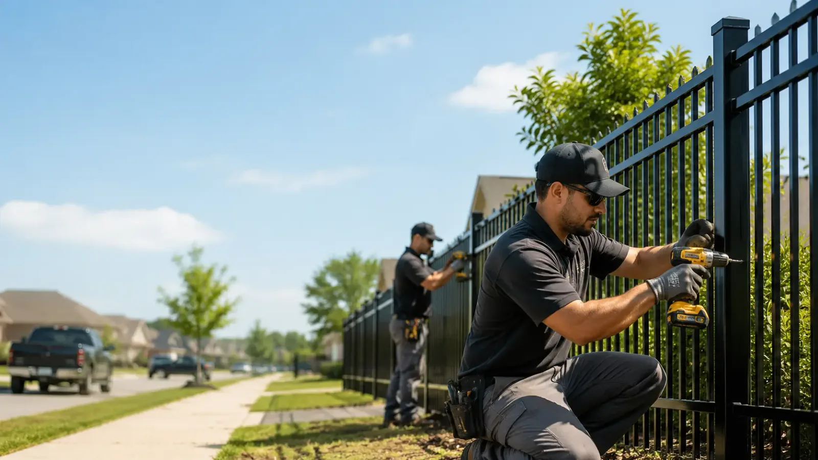 Metal Fence Installation in Drifton, PA